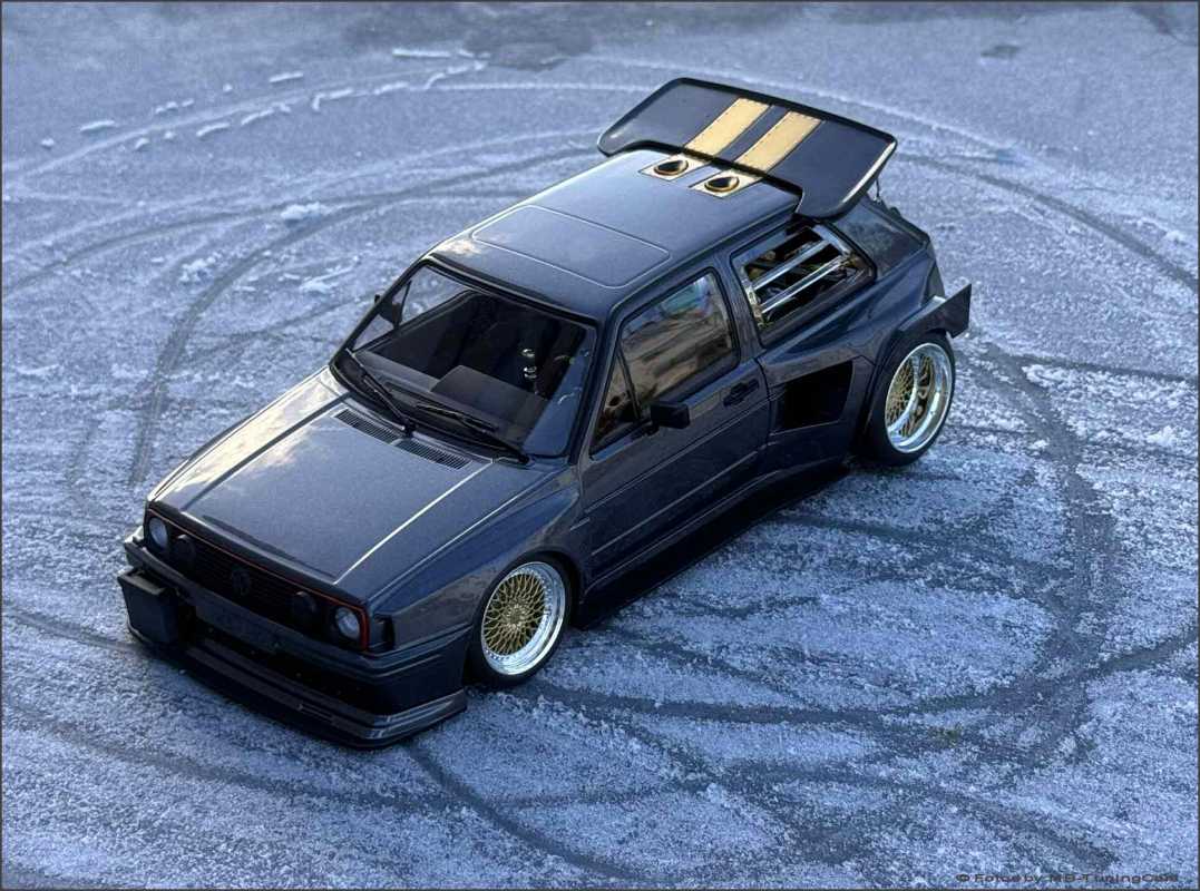 1:18 VW Golf MK2 R32 JP Widebody